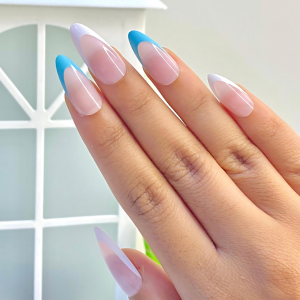 Daydream Duo Tapered Almond Ultra-Glossy Press On Nails