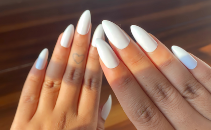 Cloud Nine Almond High-Shine Press On Nails